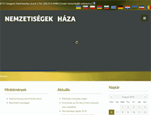 Tablet Screenshot of minority-szeged.hu